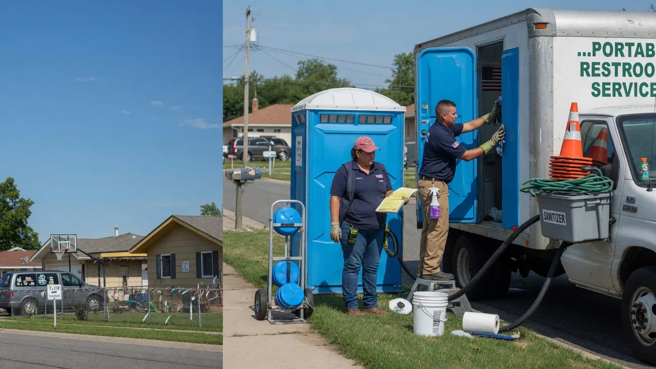 Portable Toilet Rental in New Philadelphia, PA near me